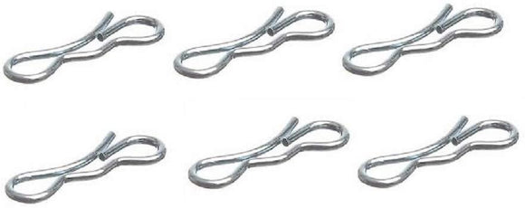 6-Pack Part number 714-04040 Bow Tie Cotter Pin Compatible Replacement