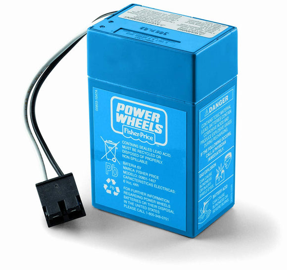 Part number 00801-1457 Power Wheels Toddler 10-Volt Battery Compatible Replacement