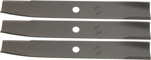 3-Pack Toro E5-42MR01 (1988) 42-in. Rear Discharge Mower Hi-Lift Blade Compatible Replacement
