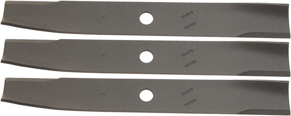 3-Pack Toro E5-48SC01 (1988) 48-in. Side Discharge Mower Hi-Lift Blade Compatible Replacement