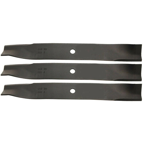 3-Pack Part number 110-6837-03 High Lift Blade Compatible Replacement