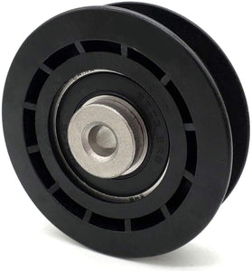 Part number OM-120-7082 Flat Idler Pulley Compatible Replacement