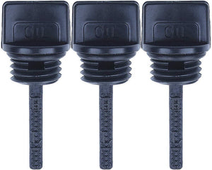 3-Pack Honda GX120K1 (Type QJG2)(VIN# GC01-2000001-4299999) Small Engine Cap Oil Filler Compatible Replacement