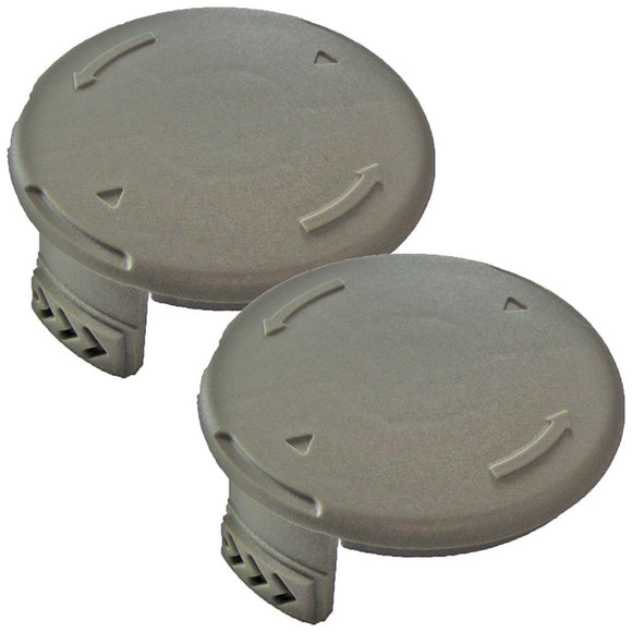 2-Pack Ryobi P2200 18 Volt Hybrid String Trimmer Spool Cap Compatible Replacement