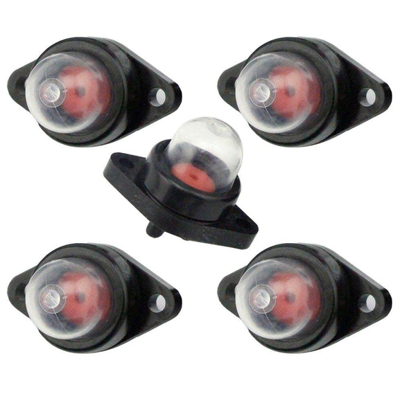 5-Pack Poulan 1900 Gas Chain Saw Carburetor Primer Bulb Pump Compatible Replacement