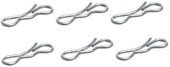 6-Pack MTD 31AE5KLF709 (2006) Snow Thrower Bow Tie Cotter Pin Compatible Replacement