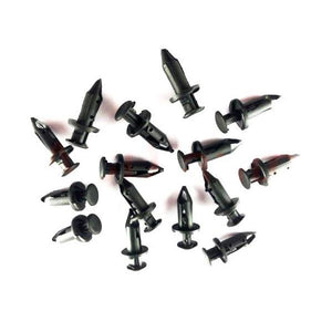 100-Pack Polaris A10TN55AX (2010) Sportsman X2 550 Plastic Fender Clips Body Rivets Compatible Replacement