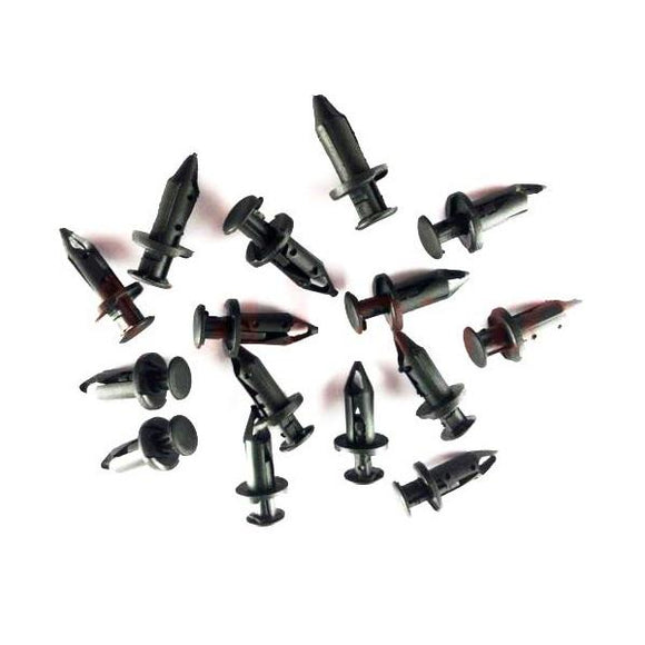 100-Pack Polaris A12TN55FA (2012) Sportsman X2 550 Intl Plastic Fender Clips Body Rivets Compatible Replacement