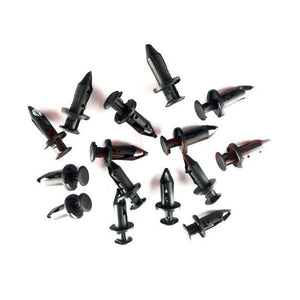 100-Pack Polaris A12ZN8EFK (2012) Sportsman Forest 850 Plastic Fender Clips Body Rivets Compatible Replacement
