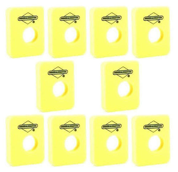 10-Pack Briggs and Stratton 08P502-0010-H1 Engine Air Filter Compatible Replacement