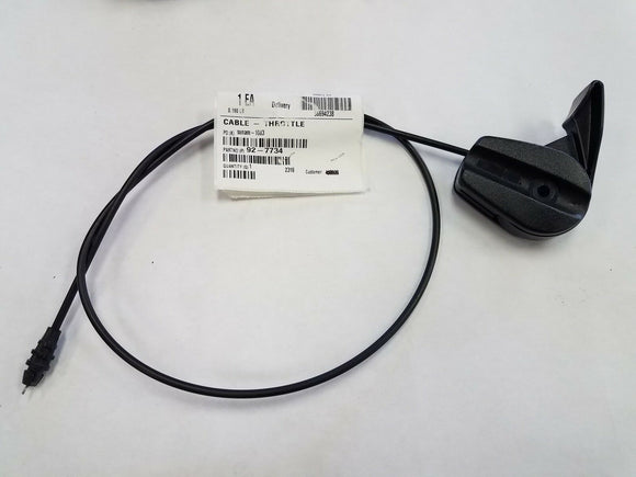 Part number OM-92-7734 Throttle Cable Compatible Replacement