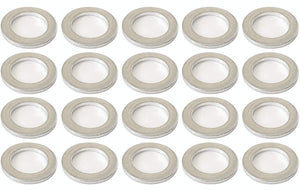 20-Pack Honda GD410 (Type PAA)(VIN# GPA-1000001-1021879) Small Engine Drain Plug Washer Gaskets Compatible Replacement