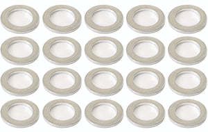 20-Pack Honda GX610U1 (Type VXD)(VIN# GCAPK-1000001) Small Engine Drain Plug Washer Gaskets Compatible Replacement
