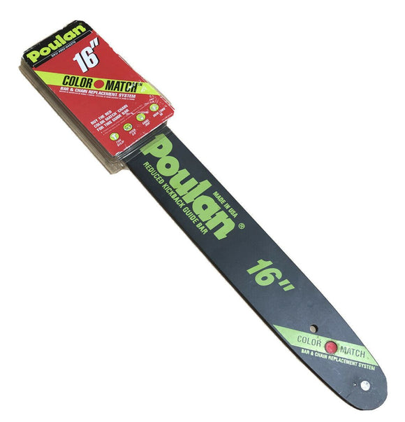 Poulan 1625 Type 1 Electric Chain Saw Guide Bar Compatible Replacement