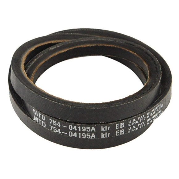 Part number 954-04195A Auger Belt Compatible Replacement
