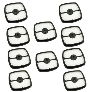 10-Pack Echo GT-2000SB (Type 1) (After S/N 007394) Curved Shaft Grass Trimmer Air Filter Compatible Replacement