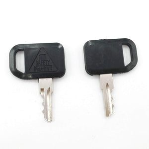 2-Pack John Deere 1565 Front Mower - PC10341 Ignition Key Compatible Replacement