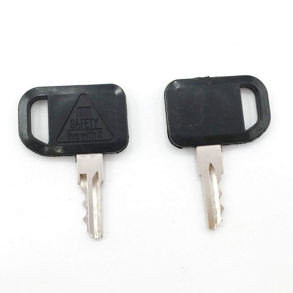 2-Pack John Deere 1565 Front Mower - PC10341 Ignition Key Compatible Replacement