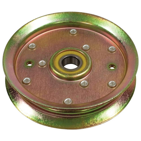 John Deere X330 Lawn and Garden Tractor - PC12876 Flat Idler Pulley Compatible Replacement