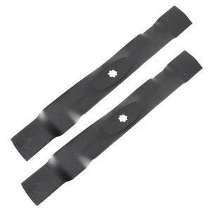 2-Pack John Deere D105 100 Series Tractor - PC11755 High Lift Blade Compatible Replacement