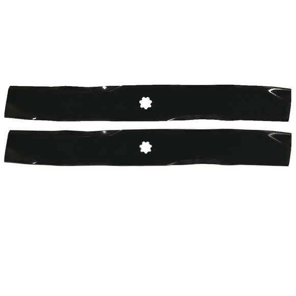 2-Pack John Deere 108, 111, 111H and 112L Lawn Tractors (with 30-Inch & 38-Inch Mower Deck) - PC1699 Mulching Blade Compatible Replacement