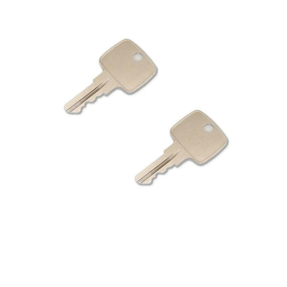 2-Pack John Deere 820, 920 Tractors - PC4163 Ignition Key Compatible Replacement