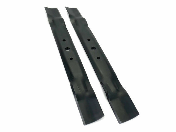 2-Pack John Deere SABRE Lawn Tractor Attachments - 42 Snowthrower, 46 Blade, Material Collection System - PC2715 Hi Lift Blade Compatible Replacement