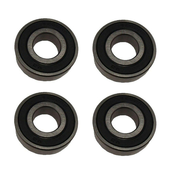 4-Pack John Deere Z255 EZtrak Mower - PC11642 Blade Spindle Shaft Compatible Replacement