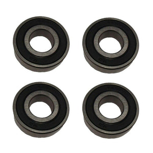 4-Pack John Deere Z245 EZtrak Residential Zero Turn Mower (Worldwide Edition) - PC9704 Blade Spindle Shaft Compatible Replacement