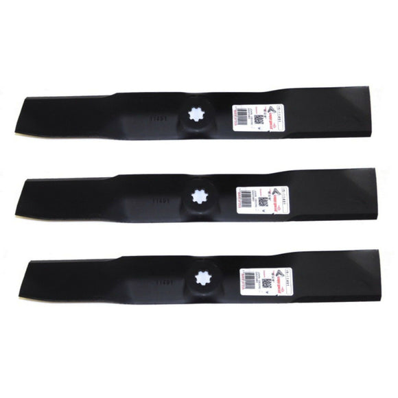3-Pack John Deere D170 100 Series Tractor - PC10448 Standard Blade Compatible Replacement