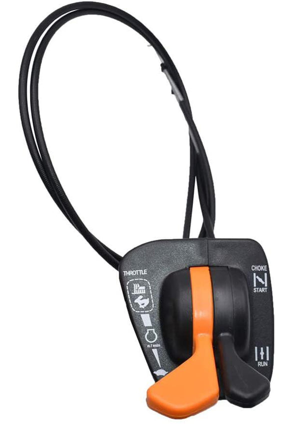 John Deere 155C (100 Series) Tractor - PC9538 Throttle and Choke Control Compatible Replacement