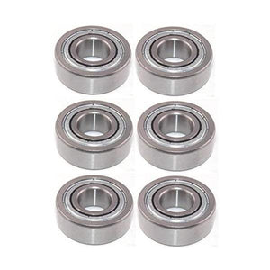 6-Pack John Deere Mower Decks and MCS (LX200 Series, GT225, GT235, GT235E, GT245, LT170) - PC2725 Spindle Bearing Compatible Replacement