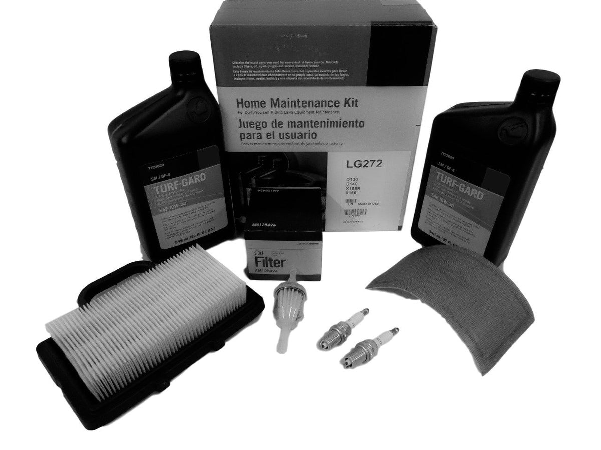 Compatible Home Maintenance Kit for John Deere X117R 100 Series Tracto ...