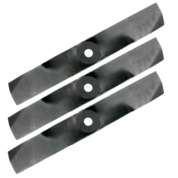 3-Pack John Deere F510 and F525 Front Mowers - PC2262 High-Lift Blade Compatible Replacement