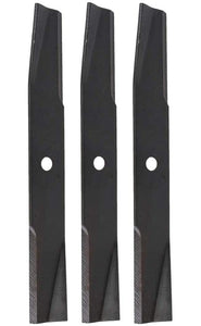 3-Pack John Deere STX38 and STX46 (Black Mower Deck) Lawn Tractors - PC2399 Blade Compatible Replacement