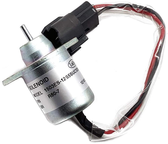 John Deere 2032R Compact Utility Tractor (Worldwide Edition) - PC11964 Fuel Shutoff Solenoid Compatible Replacement