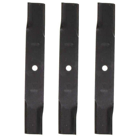 3-Pack John Deere 50-Inch, 60-Inch, 72-Inch and 76-Inch Front-Mount Rotary Mowers - PC1996 Blade Compatible Replacement