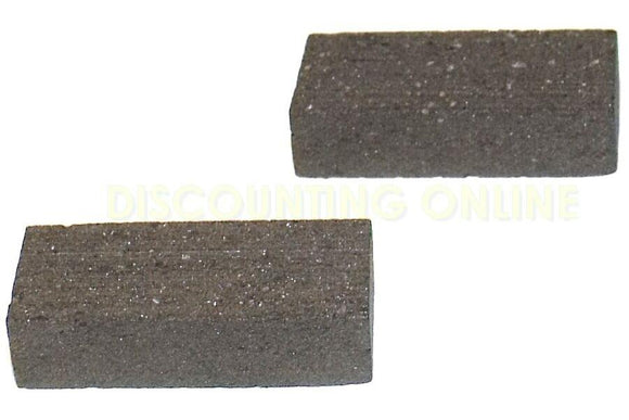 2-Pack John Deere Aercore 800 Greens Aerator - PC2591 Brake Pad Compatible Replacement