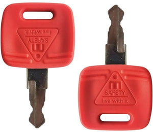 2-Pack John Deere 1175 and 1175 Hydro Combine (s.n. -060154) South American - PC9185 Ignition Key Compatible Replacement